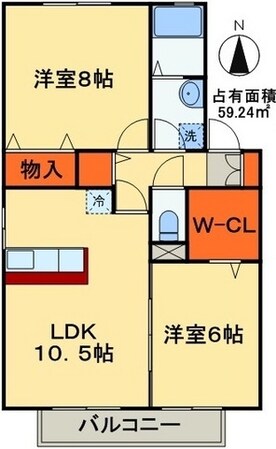 サキクサノ郷の物件間取画像